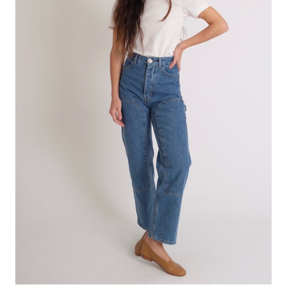 Jesse Kamm Blue High Rise Women Jeans